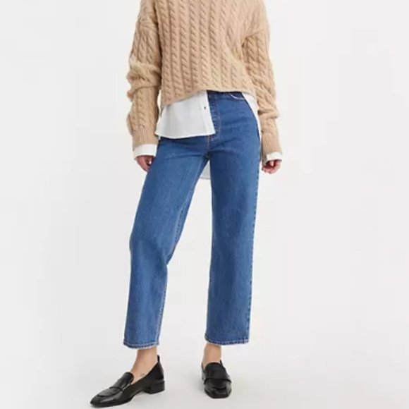 Levi's Ribcage Straight Jeans - Picture 1 of 8